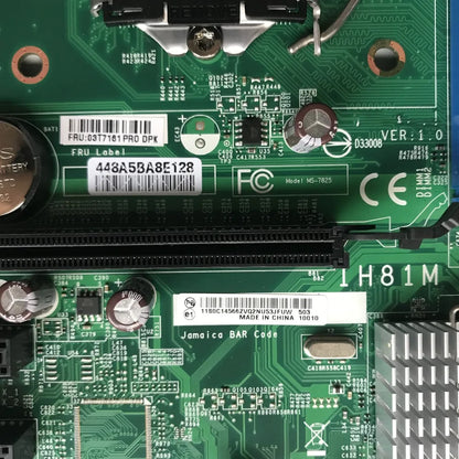 For Lenovo ThinkCentre E73 M73 IH81M Desktop Motherboard LGA 1150 DDR3 | H81 03T7161 00KT254 00KT255