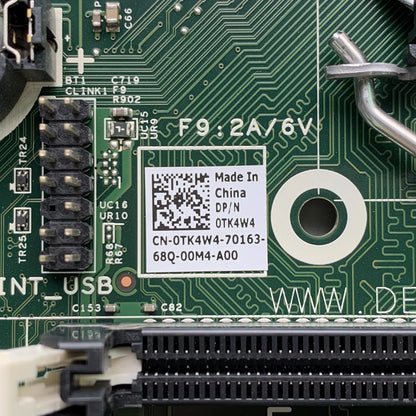 For DELL OptiPlex 3040 MT Motherboard CN-0TK4W4 0TK4W4 TK4W4 LGA 1151 DDR3L Intel H110 Mainboard 14056-1