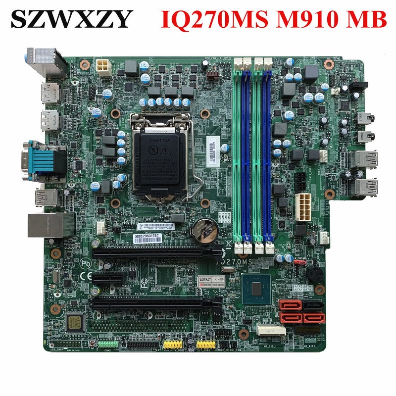 For Lenovo ThinkCentre M910s M910t Motherboard IQ270MS 00XG203 Intel Q270 LGA 1151 DDR4