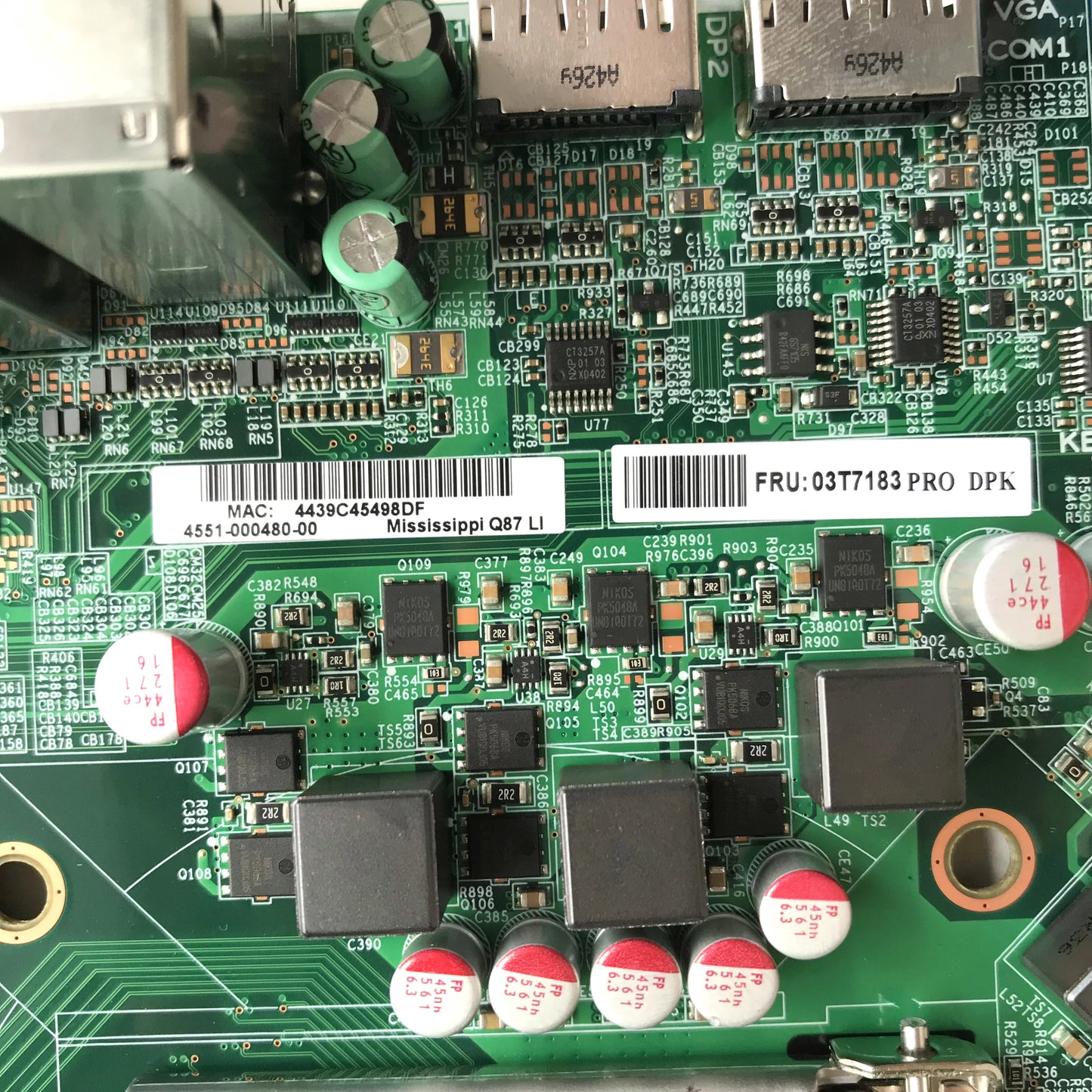 For Lenovo ThinkCentre M83 M93P Motherboard IS8XM REV:1.0 FRU 03T7183 LGA1150 DDR3
