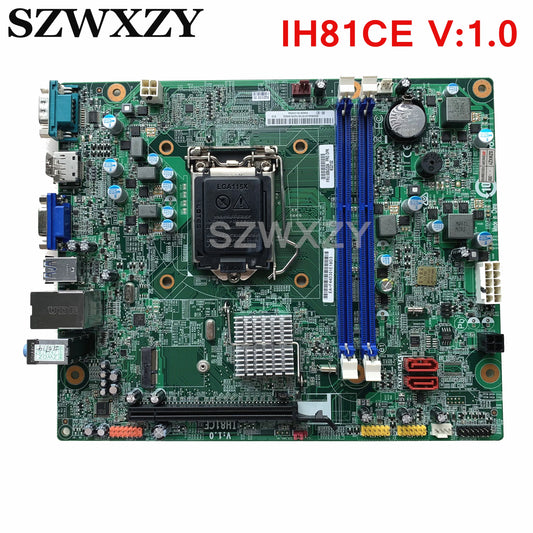 For Lenovo S500 Desktop Motherboard Intel H81 Socket LGA 1150 Mainboard IH81CE V:1.0 H81HD-LD