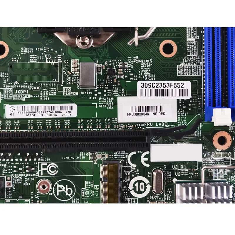 For Lenovo IH110MS Desktop Motherboard LGA 1151 DDR4 00XK048 for E74s M4900c T6900 M4600 Fully Tested