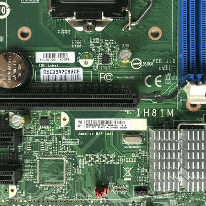 For Lenovo ThinkCentre M73 M4500 M4550 Desktop Motherboard IH81M V1.0 03T7201 H81 LGA1150 DDR3