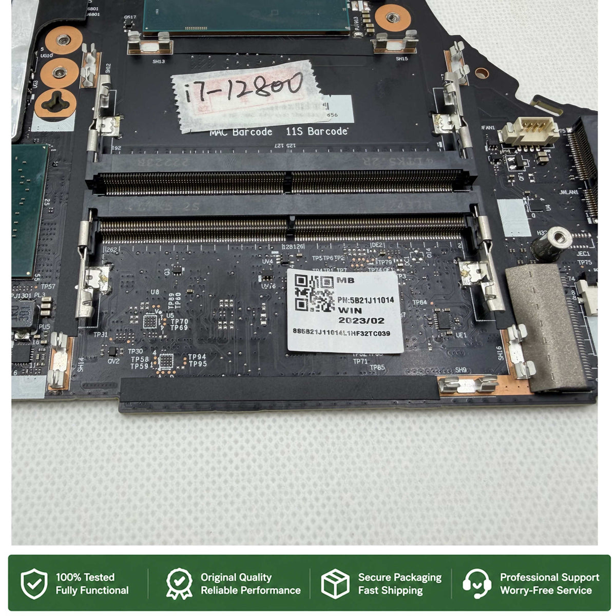 For Lenovo Legion 7 16IAX7 5B21J11014 Laptop Motherboard I7-12800HX RTX 3070 Ti 8GB Mainboard NM-E641 DDR5