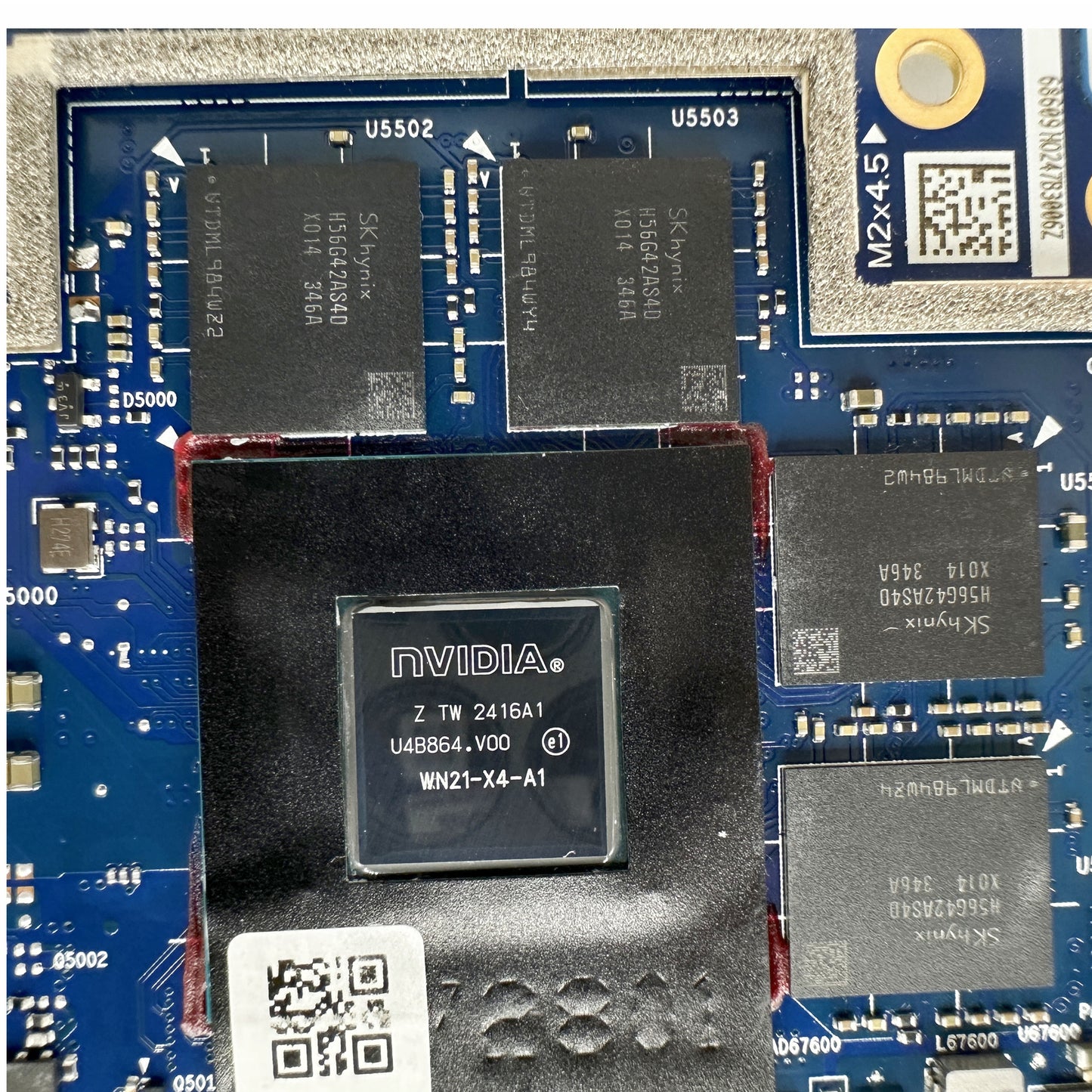 GPU Video GFX NVIDIA RTX2000 Ada 8GB For HP Zbook Fury G10 N54299-001