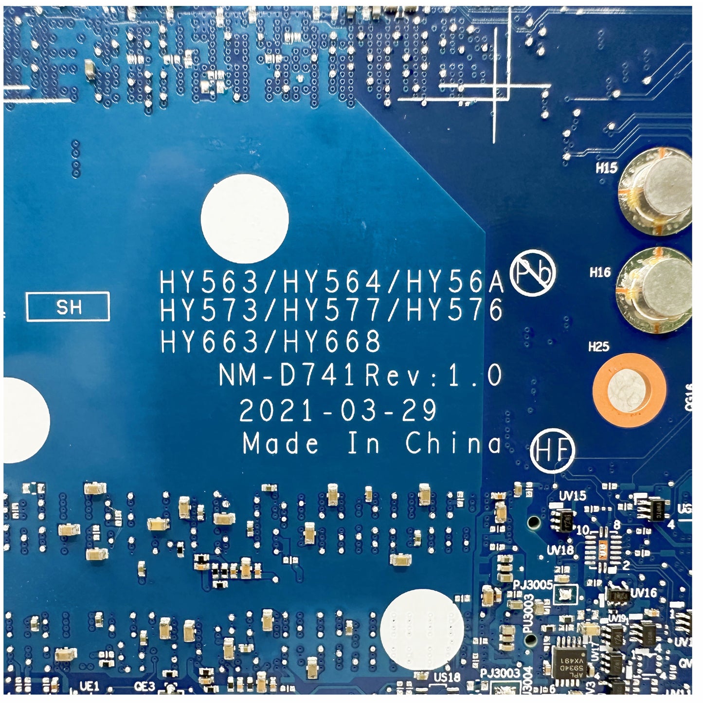 For Lenovo legion 5 pro 16ITH6 Laptop Motherboard with i7-11800H and RTX 3050 V4G 5B21C80245 NM-D741