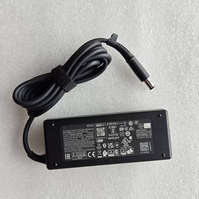 90W AC/DC Adapter Compatible with HP Monitor 756414-003 L40098-001 Power Supply Charger 7.4*5.0mm