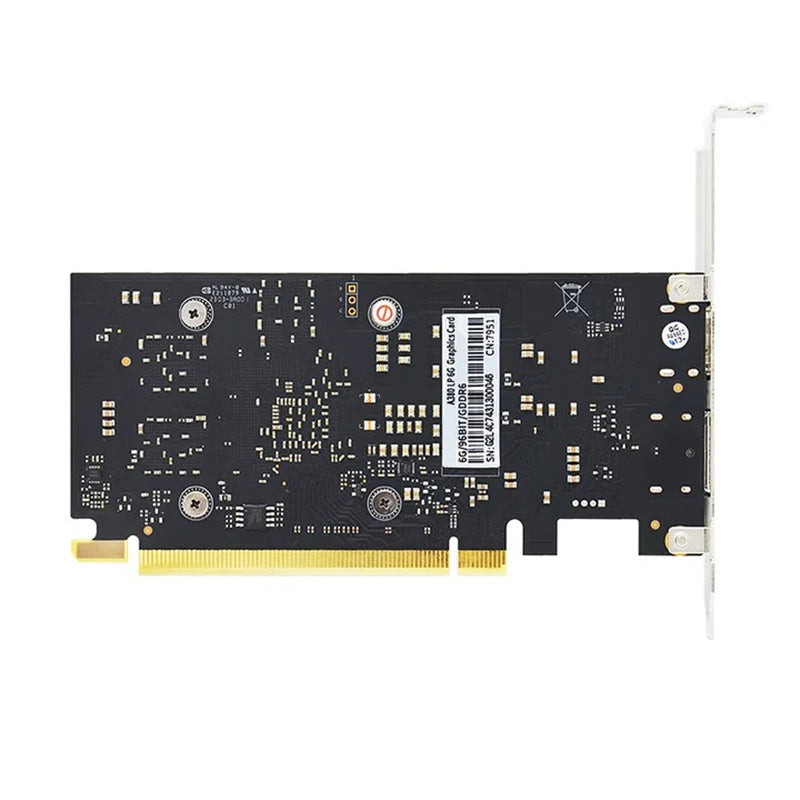 For Arc A380 Low Profile (LP) 6GB GDDR6 Graphics Card 96-Bit 8 Xe-Cores No External Power Required AV1 Encoding Supported