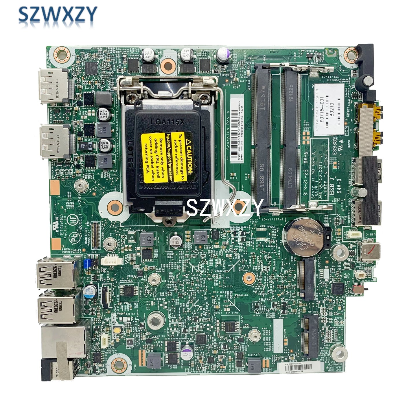 For HP EliteDesk 800 G3 DM Mini Motherboard Q270 LGA1151 907154-001 906309-001 907154-601