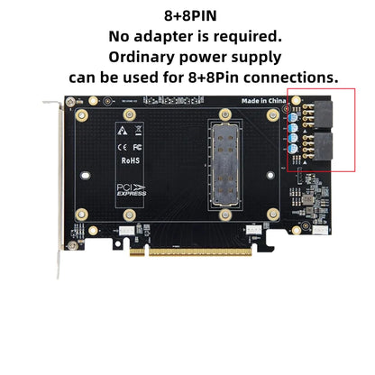 New Original For NVIDIA V100 SXM2 Graphics Card Adapter Card SXM2 To PCIe x16 Expansion Card Fast Ship
