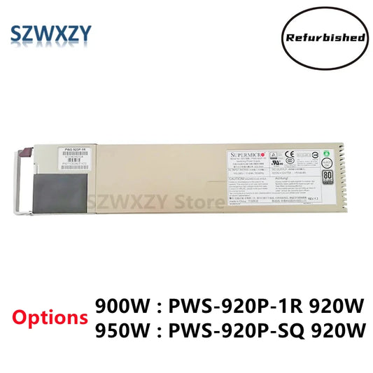 Refurbished PSU For Supermicro PWS-920P-1R PWS-920P-SQ 920W 80 Plus Platinum Switching Power Supply Fast Delivery