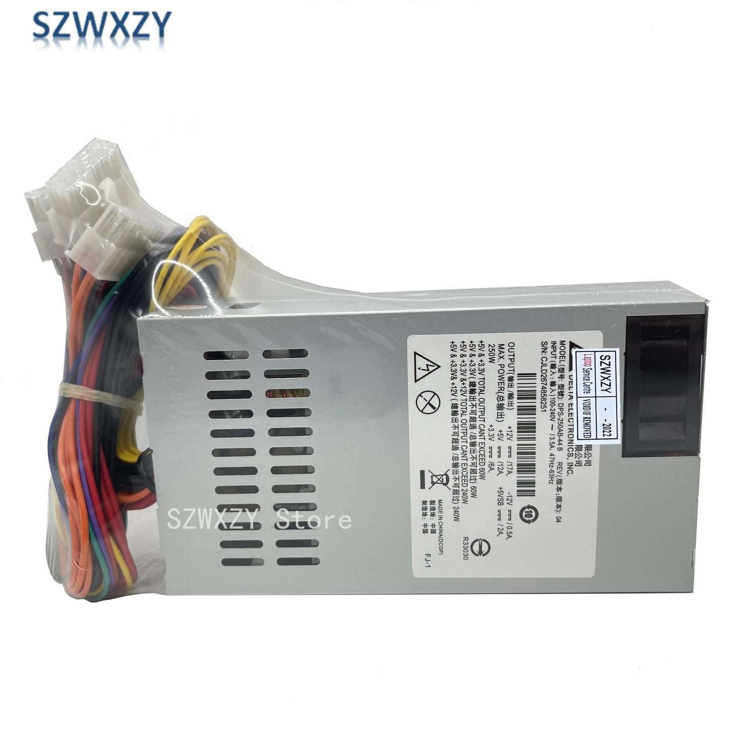 For Delta 250W Power Supply DPS-250AB-44B for NAS Server 1U Flex PSU 24P 8P 12P Replacement