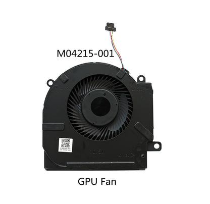 For HP OMEN 15-EK 15-EN CPU GPU Cooling Fan TPN-Q238 TPN-Q236 M04216-001 M04215-001 ND8CC02-19J23 19J22 DC12V DC5V Fast Ship