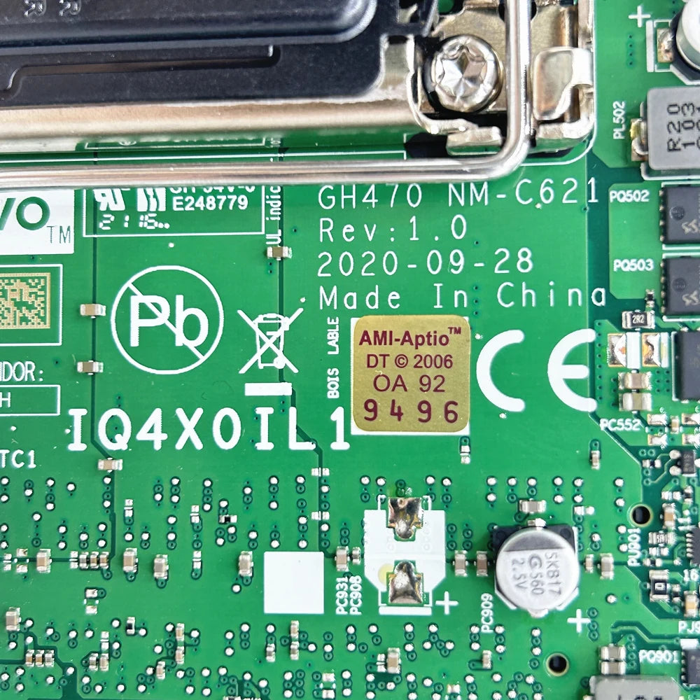 For Lenovo ThinkCentre M70q M70a Motherboard H470 LGA 1200 DDR4 IQ4X0IL1 5B20U54379 Fully Tested