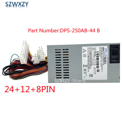For Delta 250W Power Supply DPS-250AB-44B for NAS Server 1U Flex PSU 24P 8P 12P Replacement