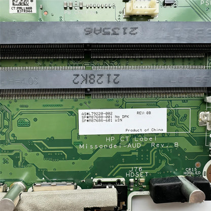 For HP ProDesk 400 G6 Desktop Mini Motherboard LGA1200 Q470 DDR4 L79220-002 M87688-001