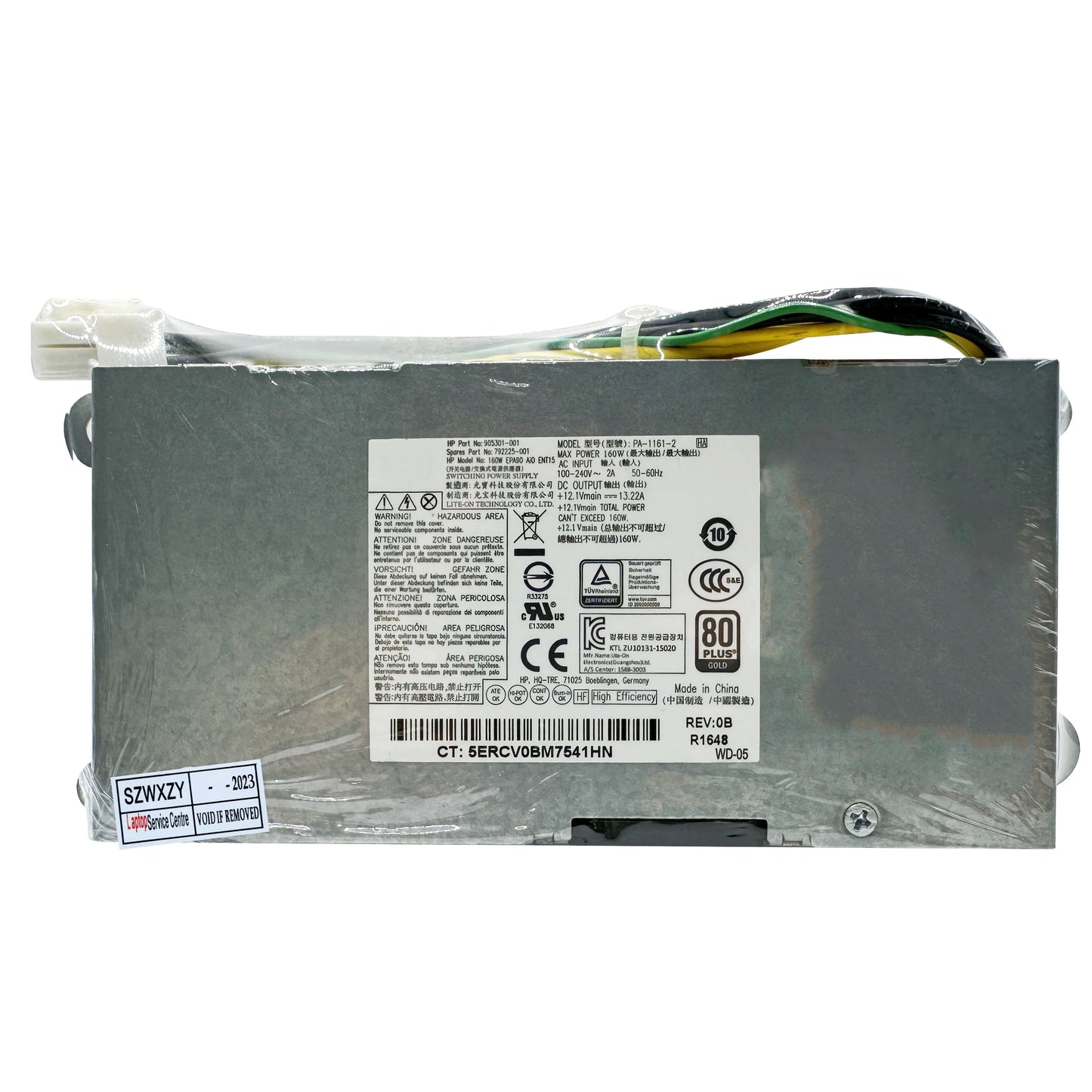New Original For HP EliteOne 600 G2 160W Power Supply 905301-001 792225-001 PA-1161-2 PSU 100% Tested Fast Ship