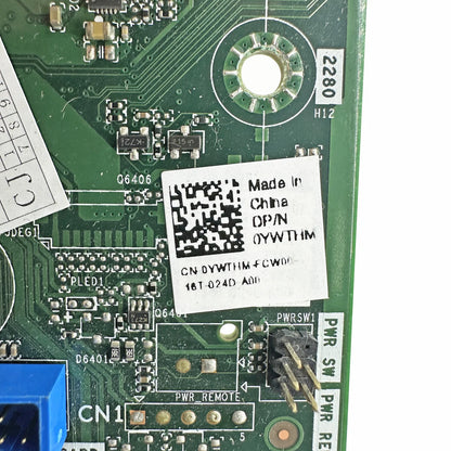 For Dell OptiPlex 7090 SFF Motherboard LGA1200 Q570 DDR4 YWTHM 0YWTHM CG4MW