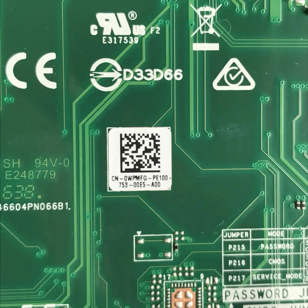 For Dell XPS 8910 Desktop Motherboard Intel Z170 LGA 1151 DDR4 0G4WJ WPMFG IPSKL-VM
