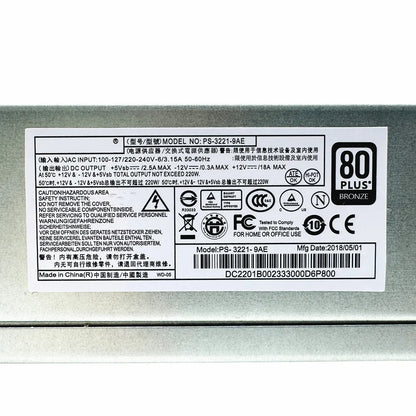 New Original For Acer Veriton B630 X4630G X4630 220W Power Supply FSP220-30PABA PS-3221-9AE PS-3221-9AB 12-Pin Fully Tested