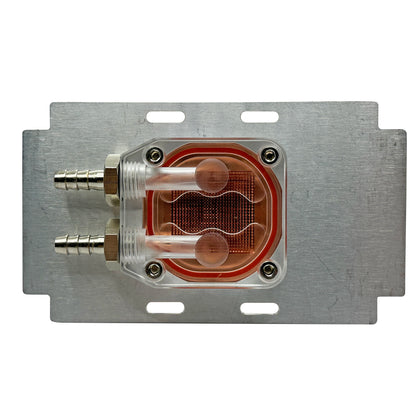 For NVIDIA V100 P100 A100-32GB SXM2 Connector Graphics Card Purple Copper Water-Cooled Head Without Hose Connectors