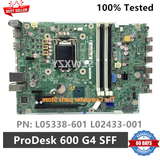 For HP ProDesk 600 G4 SFF Desktop Motherboard Q370 LGA 1151 DDR4 L05338-001 L05338-601 L02433-001