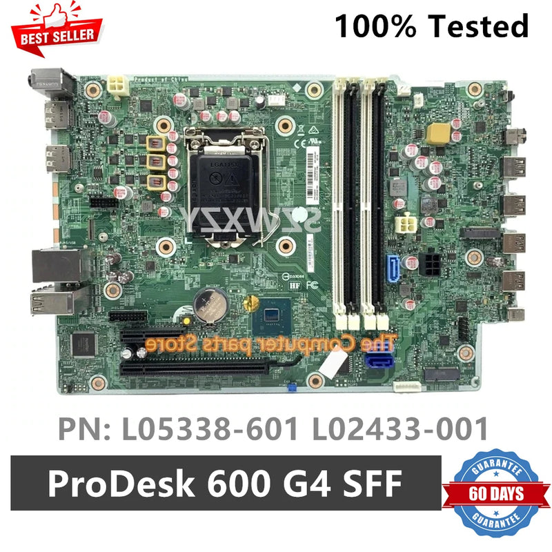 For HP ProDesk 600 G4 SFF Desktop Motherboard Q370 LGA 1151 DDR4 L05338-001 L05338-601 L02433-001