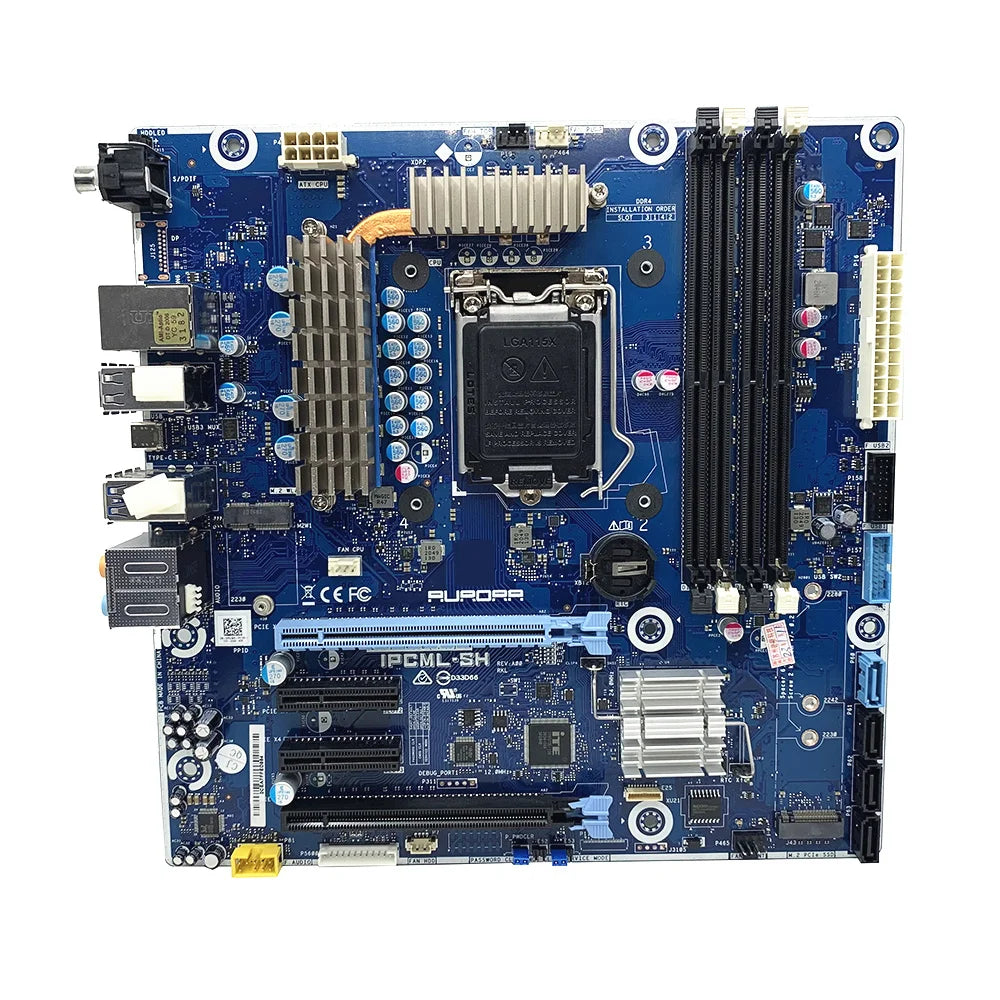 For Dell Alienware Aurora R12 Motherboard LGA 1200 DDR4 CN-0P0JWX 0P0JWX IPCML-SH