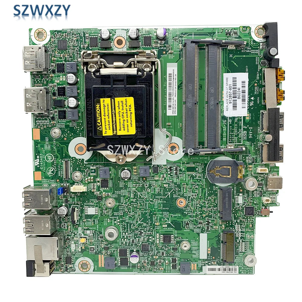For HP ProDesk 600 G3 DM Mini Motherboard LGA1151 Q270 912857-001 906309-002 912857-601