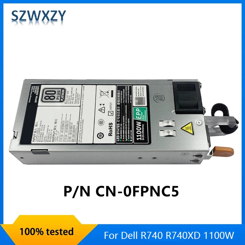 New Original For Dell R740 R740XD Power Supply D1100E-S3 1100W CN-0FPNC5 0FPNC5 FPNC5 Fast Ship