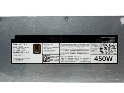 New Original For Dell R440 R6415 Power Supply 450W DPS-450AB-6 B D450E-S0 0XWRMY XWRMY 0T7MF2 7TMF2 100% Tested Fast Ship