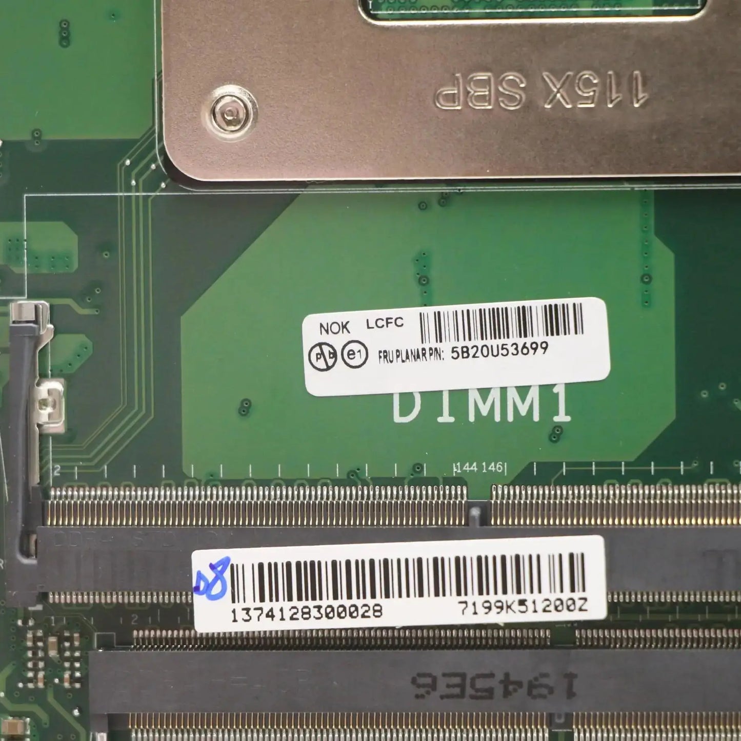For Lenovo ThinkCentre M920x Tiny Motherboard IQ3X0IL NM-B551 Intel Q370 LGA 1151 DDR4 P/N: 5B20U53699 01LM299