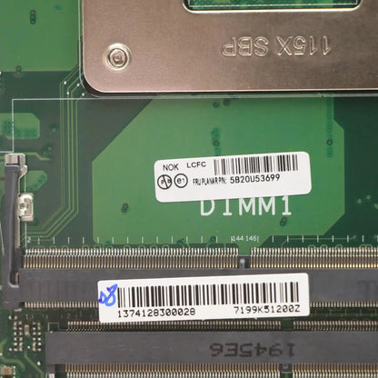 For Lenovo ThinkCentre M920x Tiny Motherboard IQ3X0IL NM-B551 Intel Q370 LGA 1151 DDR4 P/N: 5B20U53699 01LM299