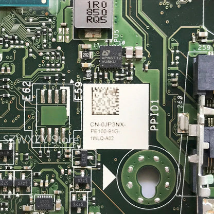 For Dell Optiplex 3050 Micro MFF Motherboard LGA1151 CN-0JP3NX 0JP3NX JP3NX