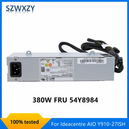 New Original For Lenovo IdeaCentre AIO Y910-27ISH 380W Power Supply FSP380-40SBV SP50H29495 FRU 54Y8984 80 Plus Platinum Fully Tested