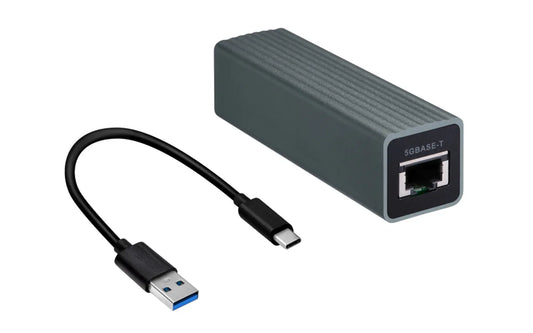 For QNAP QNA-UC5G1T USB 3.2 to 5GbE Network Adapter USB Type-C to 5G NIC Converter