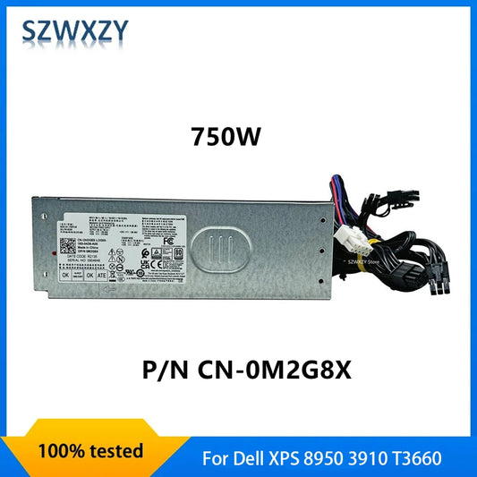 For Dell XPS 8950 3910 T3660 750W Power Supply 0M92DC M92DC AC750EPS-00 0MP23Y MP23Y L750EPS-00 0M2G8X M2G8X H750EPS-00
