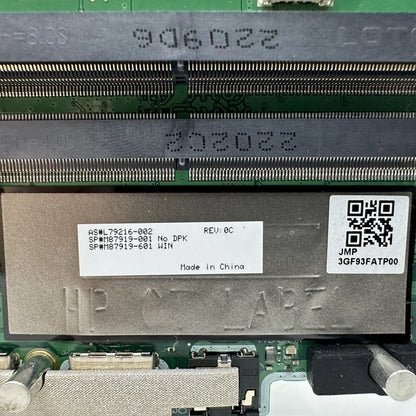 For HP EliteDesk 800 G6 Mini Motherboard 95W LGA1200 Q470 L79216-002 M87919-001 DAF93MB36B0