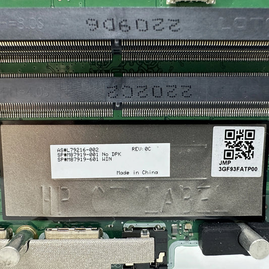 For HP EliteDesk 800 G6 Mini Motherboard 95W LGA1200 Q470 L79216-002 M87919-001 DAF93MB36B0