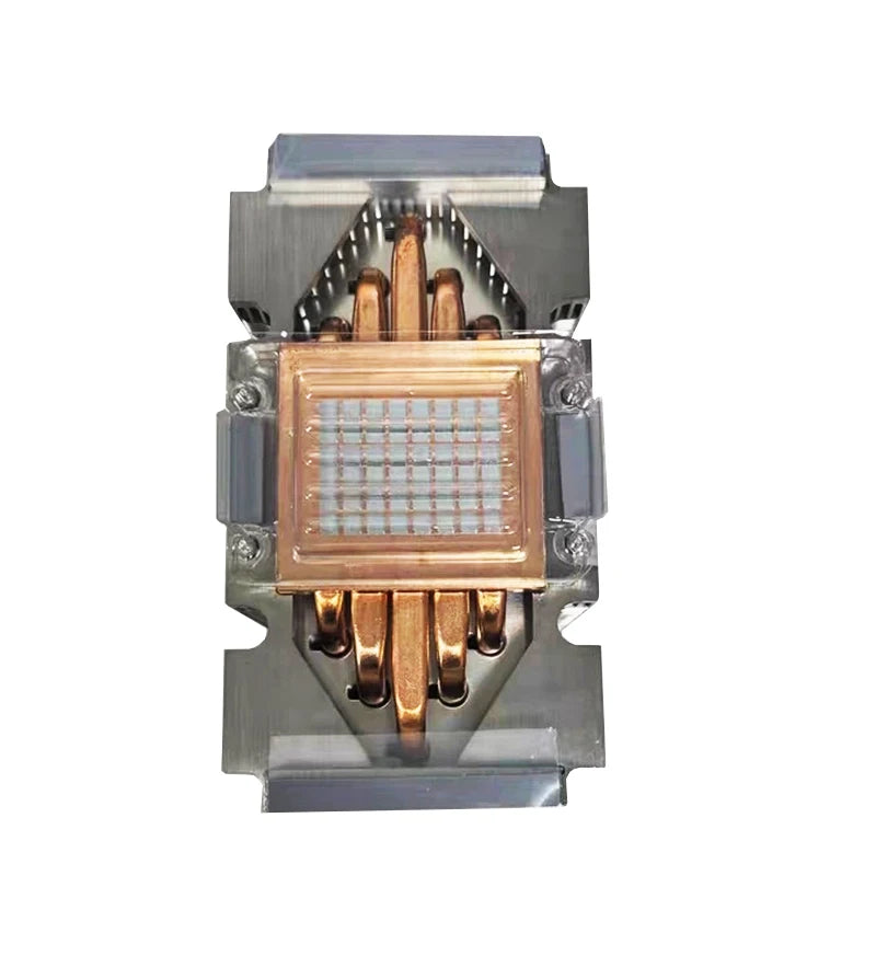 10 Heat-Pipe High-Efficiency GPU Heatsink for SXM2 Modules - 11CM High Performance Radiator - Compatible with V100/P100 Series SXM2 GPU