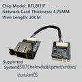 2.5G Ethernet M.2 NGFF 2230 Network Card for Lenovo ThinkCentre M700 M710Q M900 Tiny - i226V / i210AT / RTL8111F/ i211AT Options