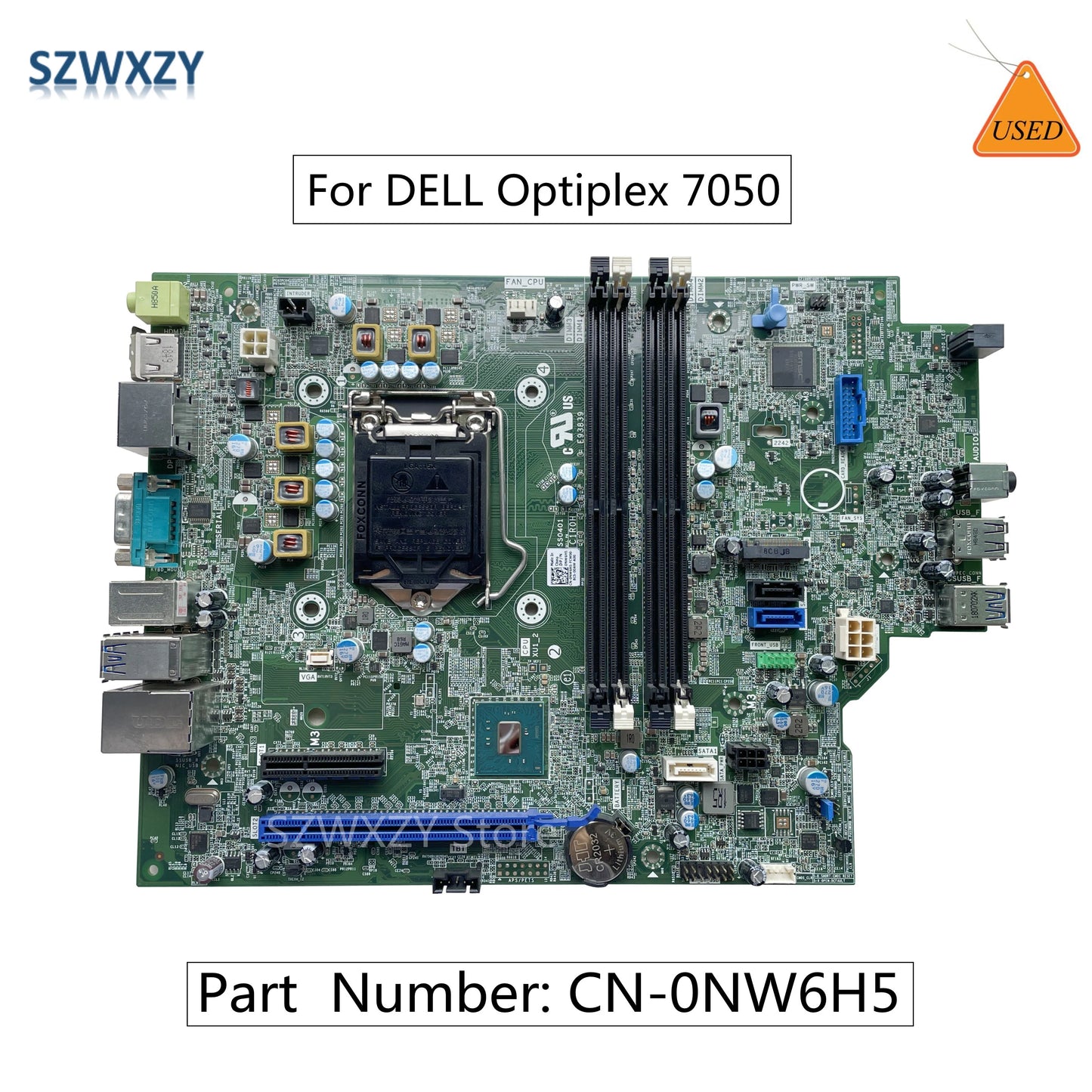 For Dell Optiplex 7050 SFF Motherboard LGA1151 DDR4 Q270 CN-0NW6H5 0NW6H5 NW6H5