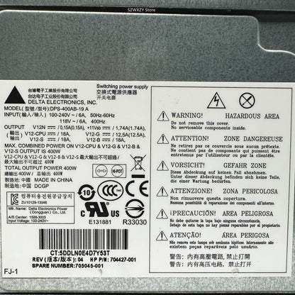 Original For HP Z230 Switching Power Supply 400W 704427-001 705045-001 DPS-400AB-19 A Fast Ship