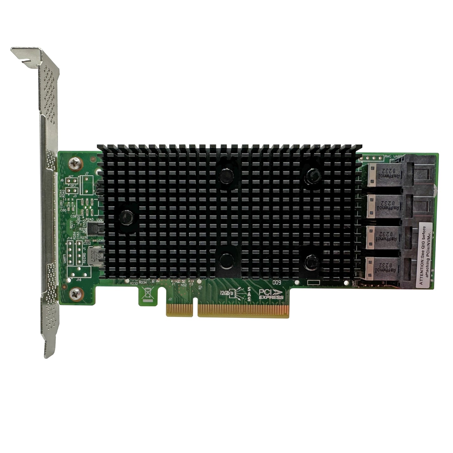 For Broadcom LSI 9400-16i Tri-Mode HBA Card 05-50008-00 12Gbps SAS SATA NVMe RAID Controller