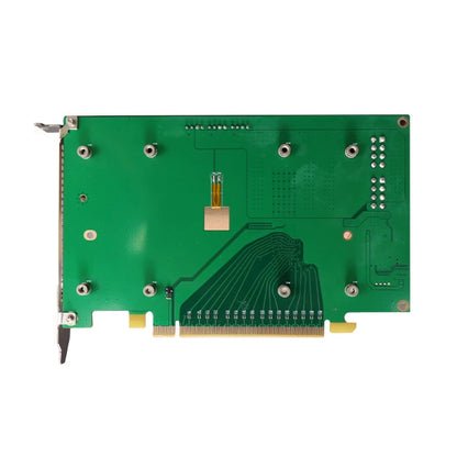 SXM2 to PCIe x16 Adapter Card for V100 Intelligent Temperature Control Fan Port & Dual 8-Pin Power Interface High-Speed Stable Expansion [New]