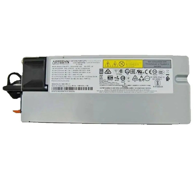 For Lenovo ThinkSystem SR850P SR630 750W Platinum Hot-Swap Power Supply 01PE161 01GV266 01PF536 01PF515 7N67A00883