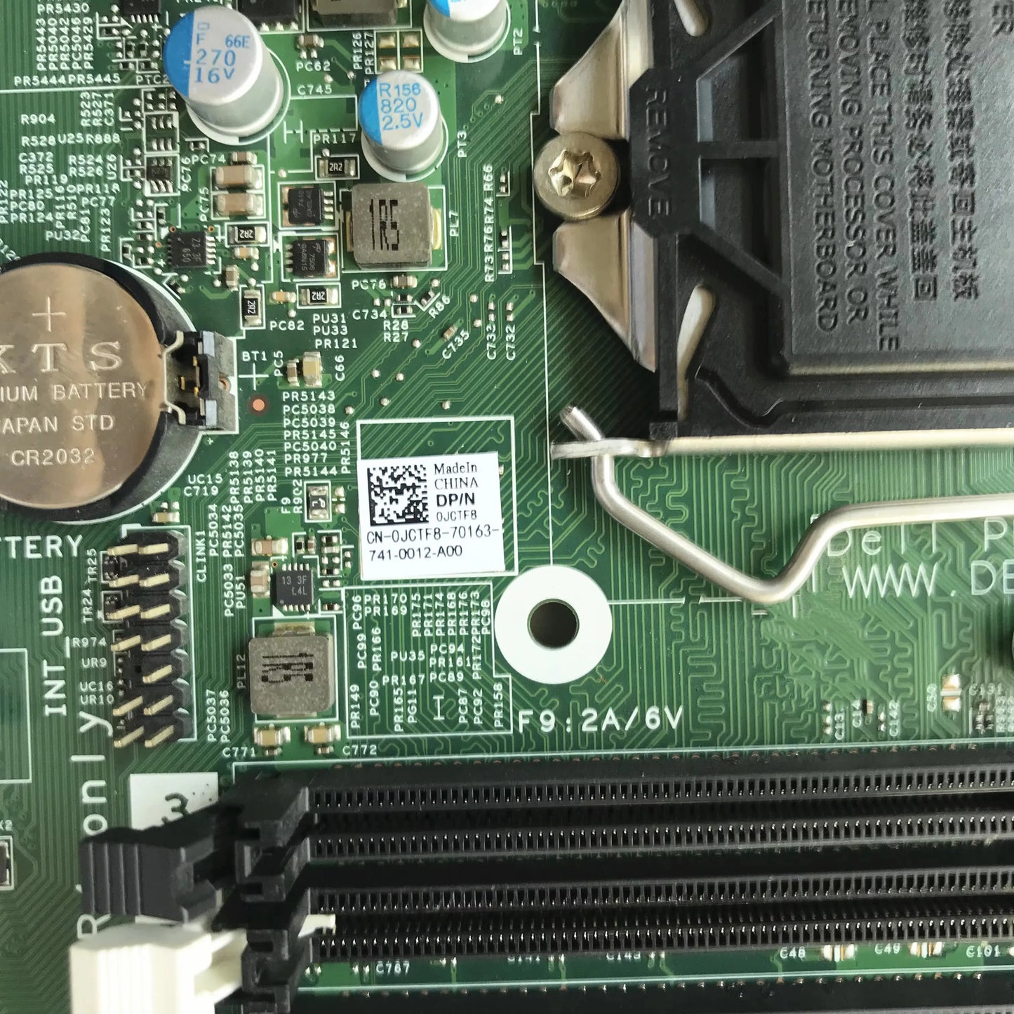 For Dell OptiPlex 7040 MT Desktop Motherboard LGA 1151 DDR4 CN-0JCTF8 JCTF8 0JCTF8