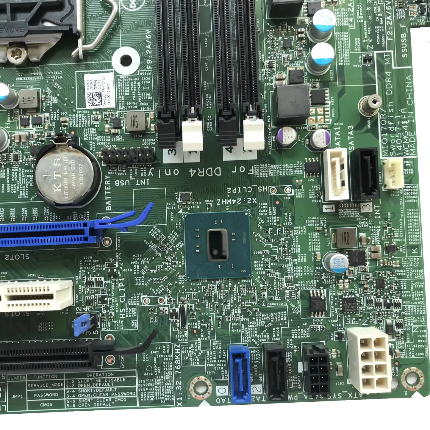 For Dell OptiPlex 7040 MT Desktop Motherboard LGA 1151 DDR4 CN-0JCTF8 JCTF8 0JCTF8