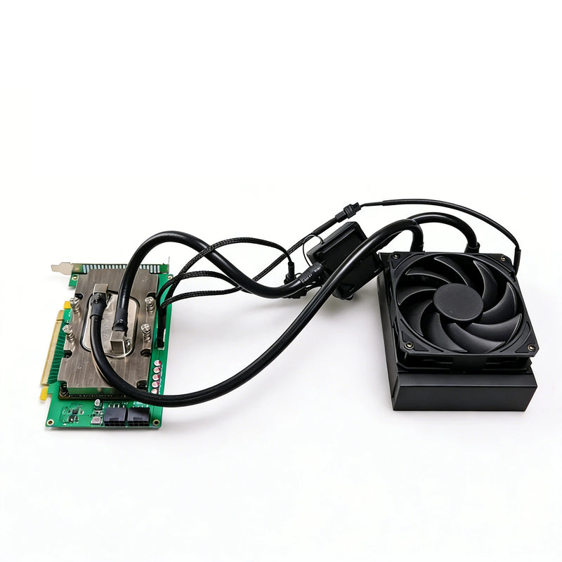 For NVIDIA V100 Graphics Card Adapter Card SXM2 To PCIe x16 Expansion Card Water Cooling Radiator Kit