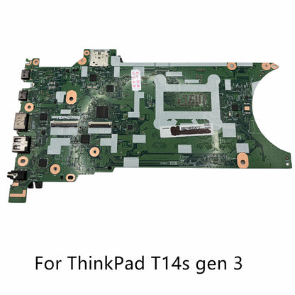 5B21J77159 For ThinkPad T14s Gen 3 Laptop Motherboard with i7-1255U 16GB RAM NM-E091